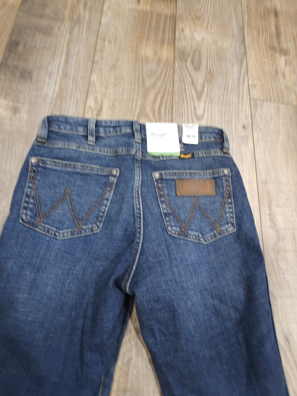 Wrangler Retro 27 Waist High Rise Flare 34 Inseam Womens Nwt Dark Jeans Western - Picture 15 of 15
